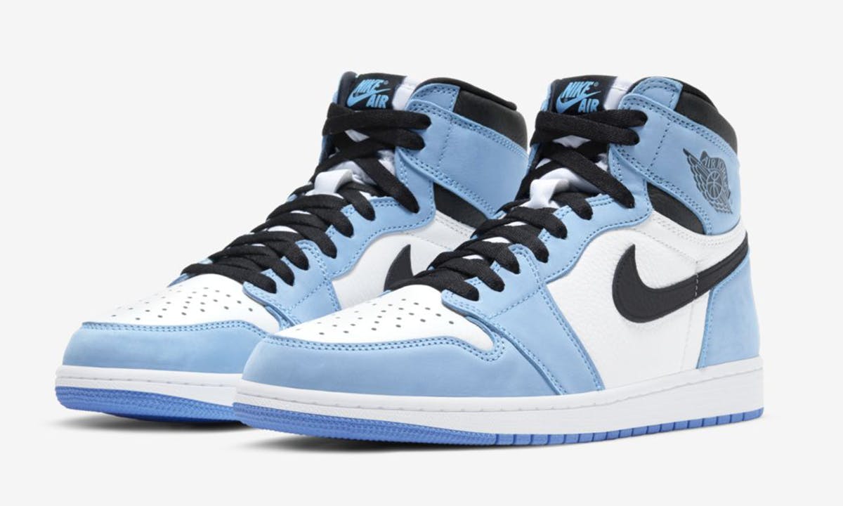 blue jordans just came out